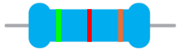 3 band resistor